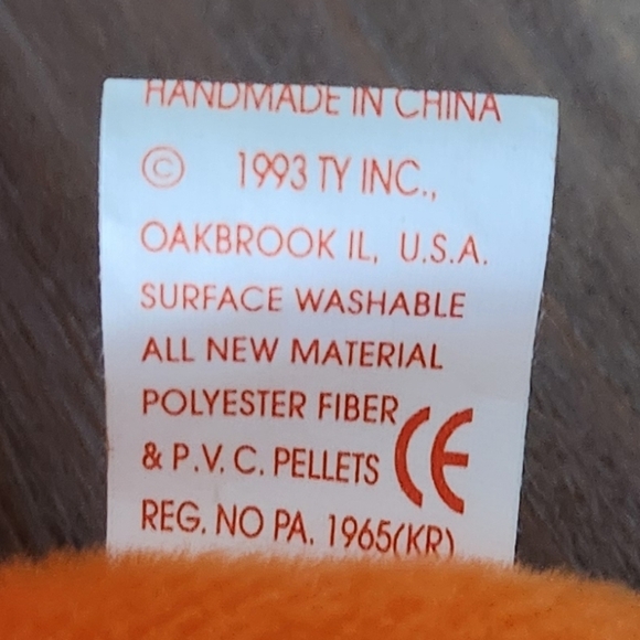 🐠 Ty Beanie Baby “Goldie” the Goldfish 1993 – Vintage Collectible Plush - Picture 12 of 12